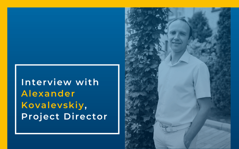 Interview with Alexander Kovalevskiy, Project Director