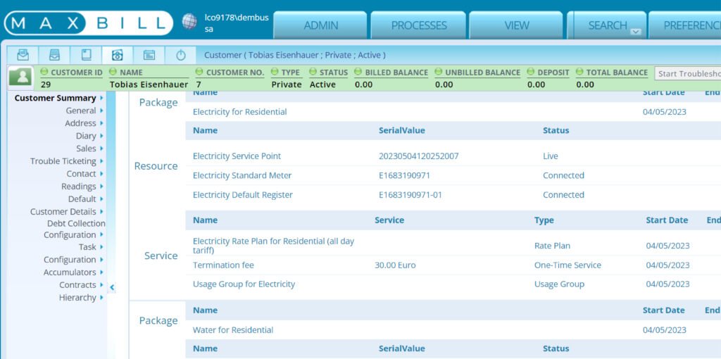 Customer driven utility business model for customer care