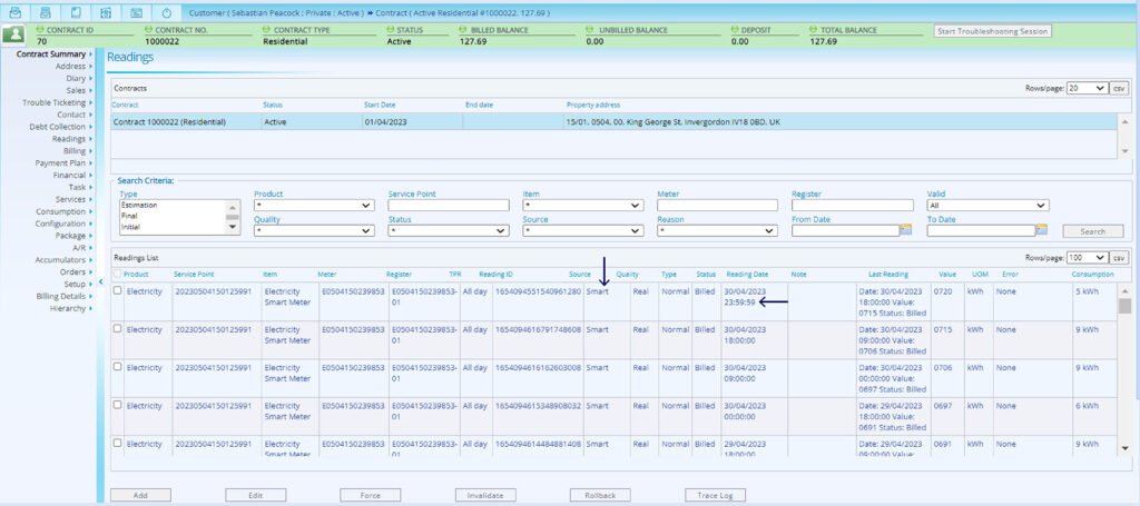 smart metres calculation made easy with invoicing and CRM platform