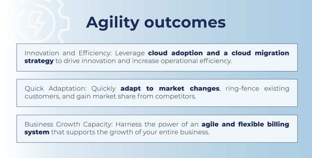 Agility achieved with MaxBill Utility technology