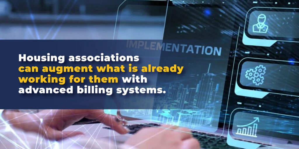 It's easy to implement modern billing solution for housing associations with existing systems