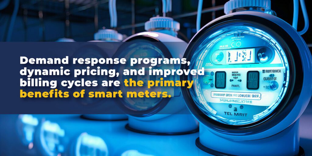 Response programs, pricing, improved billing make benefits of smart meters