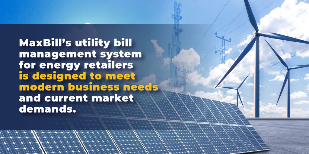 Utility bill management software for retail energy providers