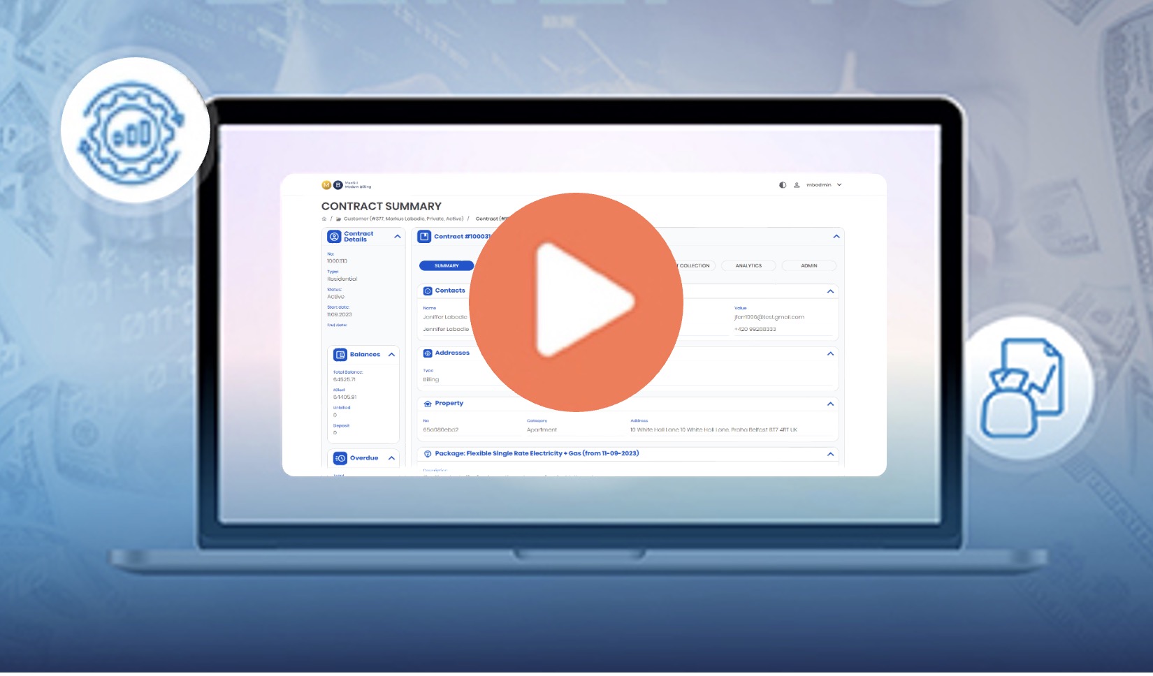 Video MaxBill CRM