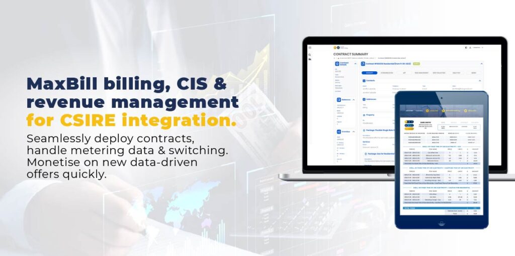 MaxBill billing to integrate with CSIRE